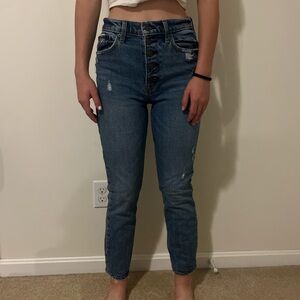 Abercrombie & Fitch the mom high rise Jeans